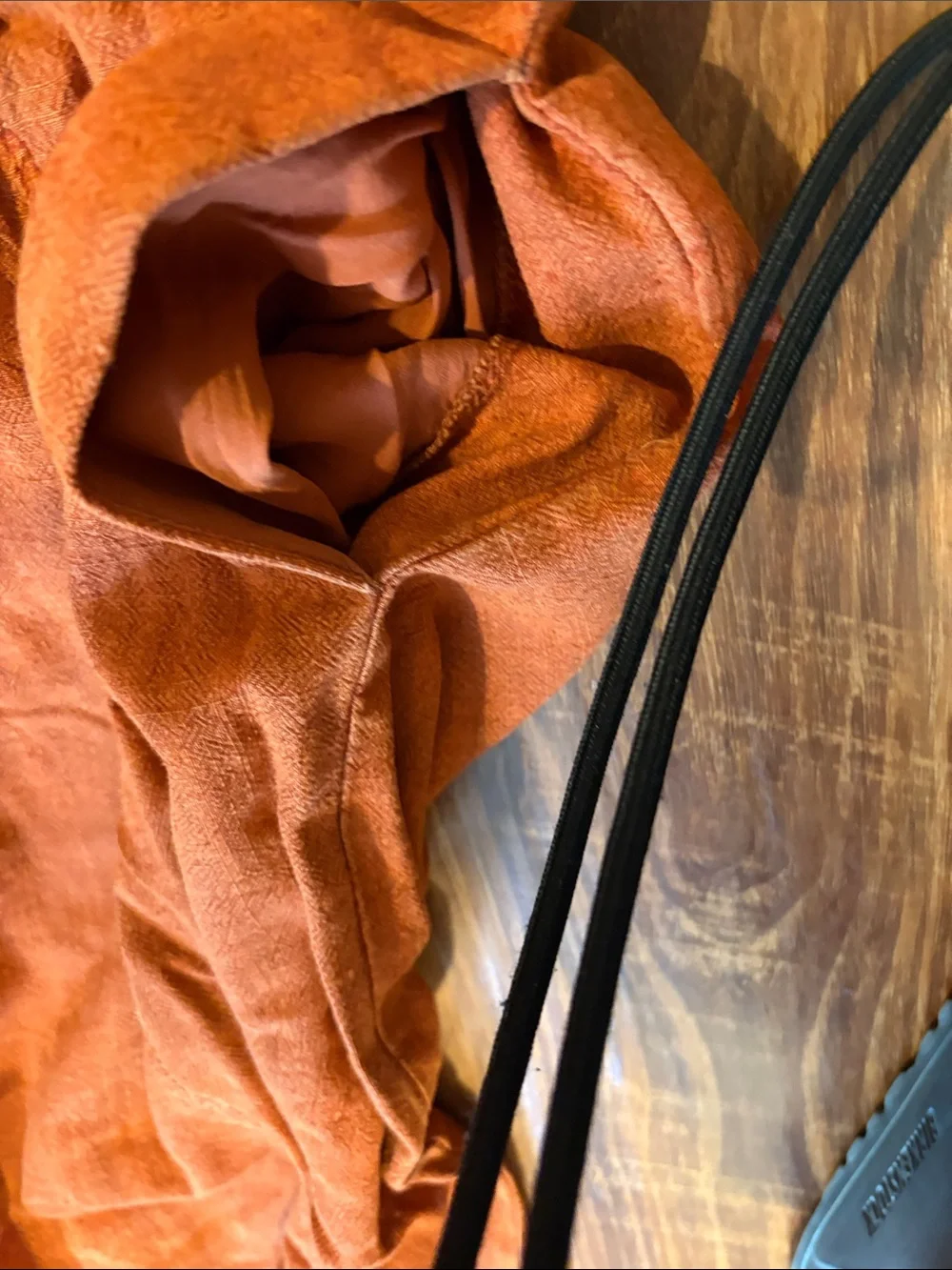 Free People Burnt Orange Halter Jumpsuit - Picture 6 of 9